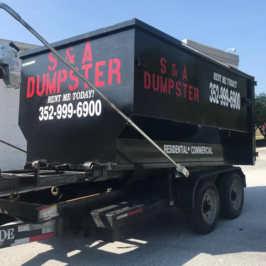 Dumpster rental for home renovation cleanup in Brooksville Florida