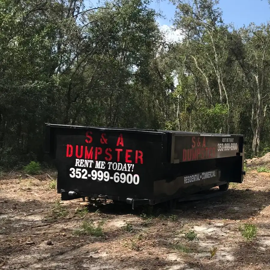 Dumpster rental for home renovation debris in Land O' Lakes Florida